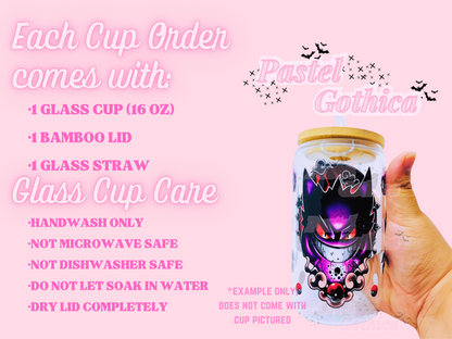 K Sensei 16oz Glass Cup