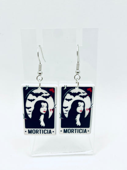Morticia Portrait Earrings