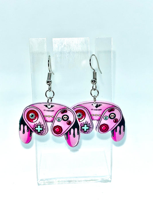 Let’s Play A Game Controller Earrings